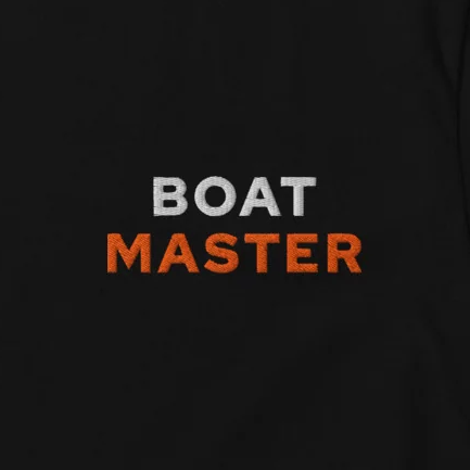 Boat Master T-shirt (men) Black